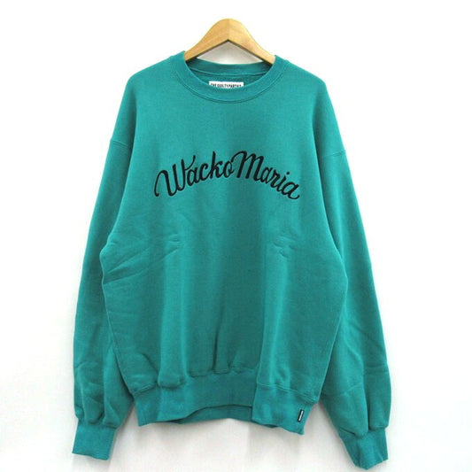 WACKO MARIA 25FW Mid Weight Crew Sweatshirt Mint Size XL