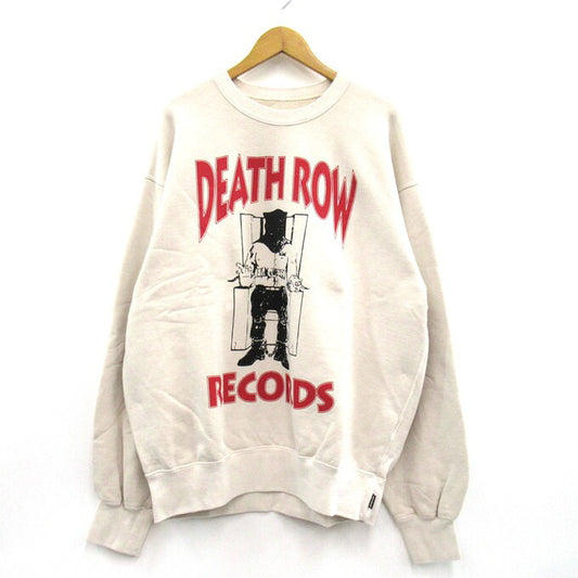 WACKO MARIA x DEATH ROW 25AW Crewneck Sweatshirt Size XL