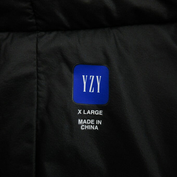 YEEZY GAP Mock Neck Pullover Puffer Black Size XL
