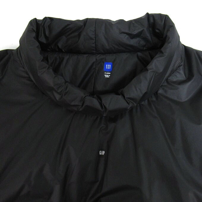 YEEZY GAP Mock Neck Pullover Puffer Black Size XL