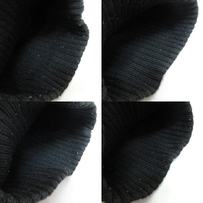 BUDSPOOL GAKKIN Jacquard Sweater Black/Gray Size L