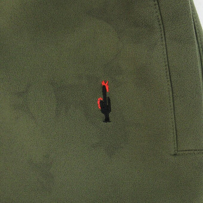 AIR JORDAN x Travis Washed Suede Shorts Green Size S