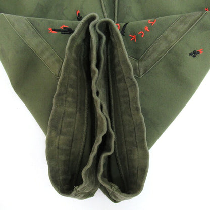 AIR JORDAN x Travis Washed Suede Shorts Green Size S