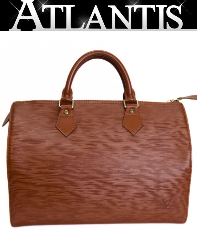 Louis Vuitton Speedy 30 Epi Brown Handbag Size ONE SIZE