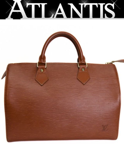Louis Vuitton Speedy 30 Epi Brown Handbag Size ONE SIZE
