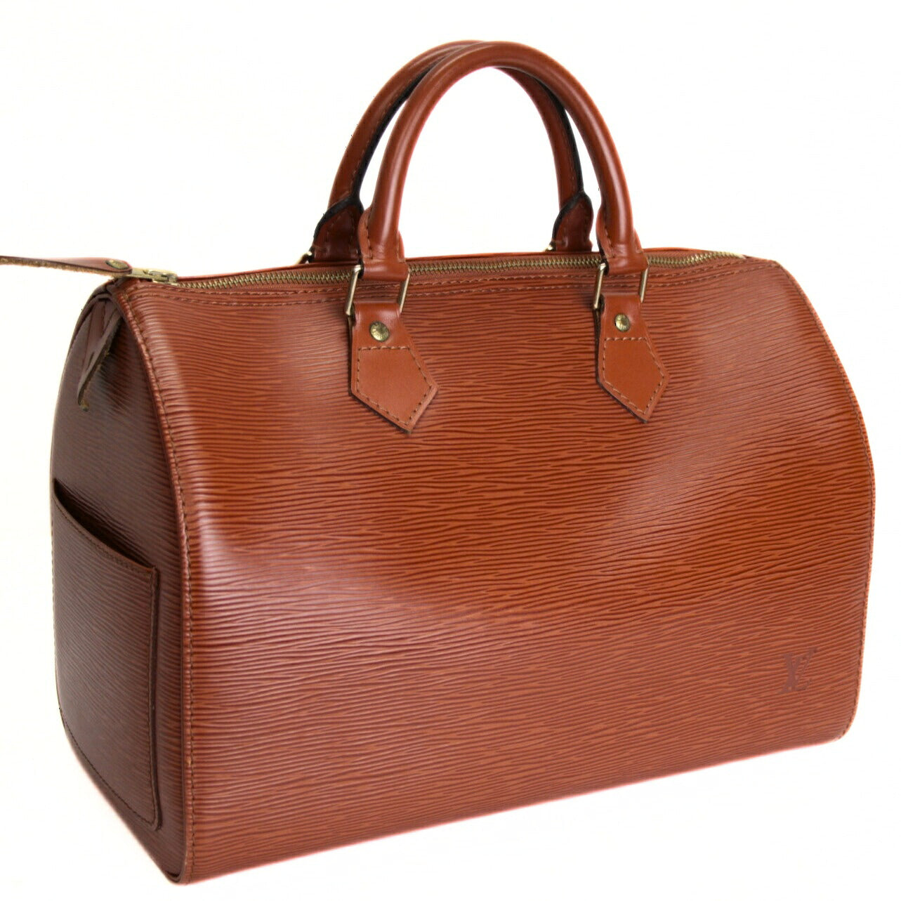 Louis Vuitton Speedy 30 Epi Brown Handbag Size ONE SIZE