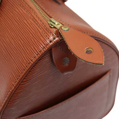 Louis Vuitton Speedy 30 Epi Brown Handbag Size ONE SIZE