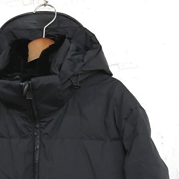 FENDI Karl Lagerfeld Nylon Down Jacket Black Size 52