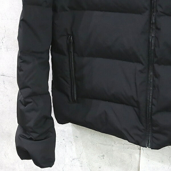 FENDI Karl Lagerfeld Nylon Down Jacket Black Size 52