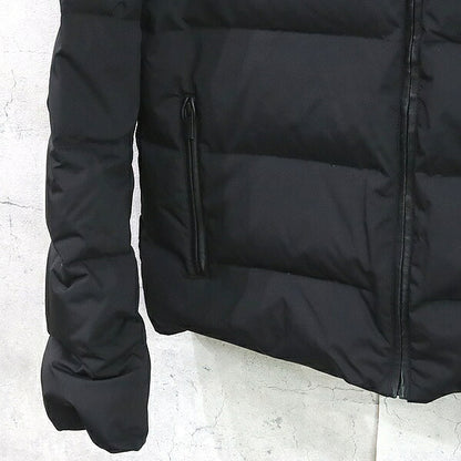 FENDI Karl Lagerfeld Nylon Down Jacket Black Size 52