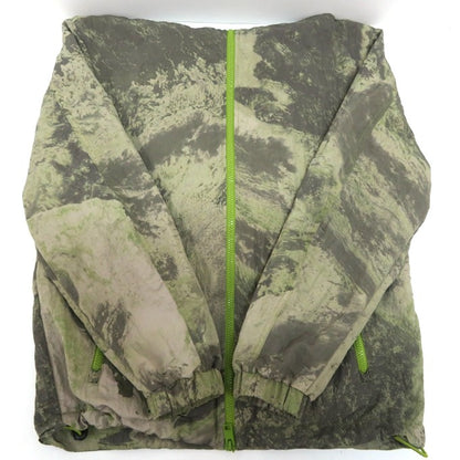 DIESEL J-WARRETT Print Nylon Jacket Green Size 44