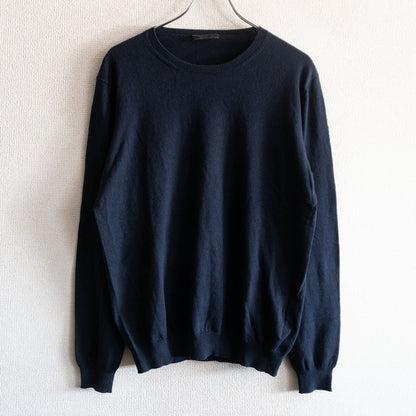 Prada Cotton Cashmere Knit Sweater Size 48