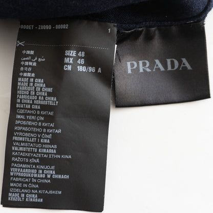 Prada Cotton Cashmere Knit Sweater Size 48