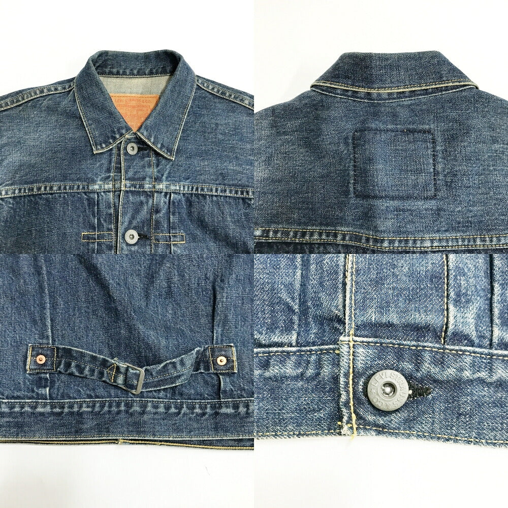 Levi's 71506xx 94' 1st Model Denim Jacket Blue Size 38