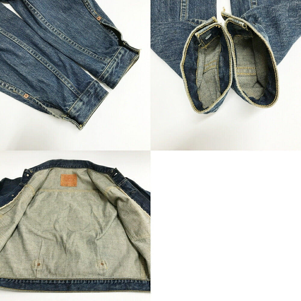 Levi's 71506xx 94' 1st Model Denim Jacket Blue Size 38