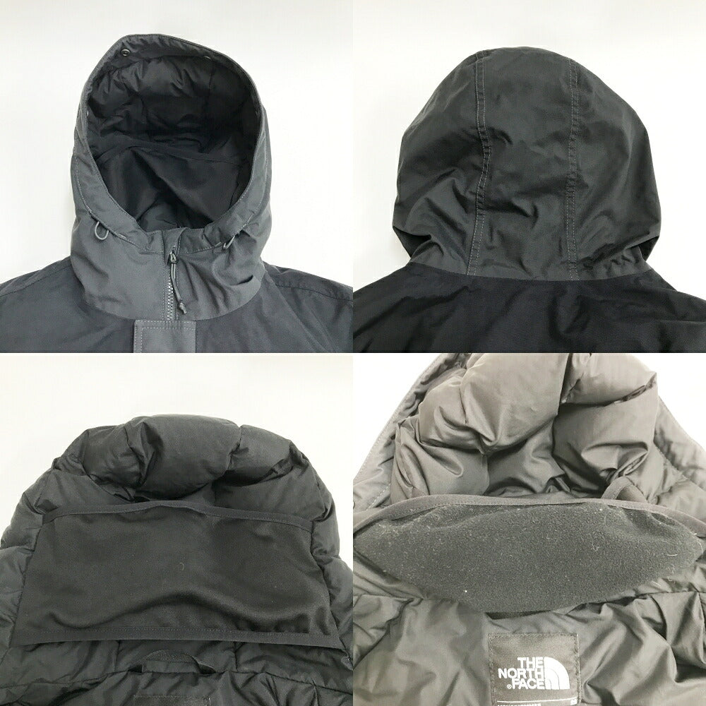 THE NORTH FACE Gotham III Down Jacket Gray Black Size M