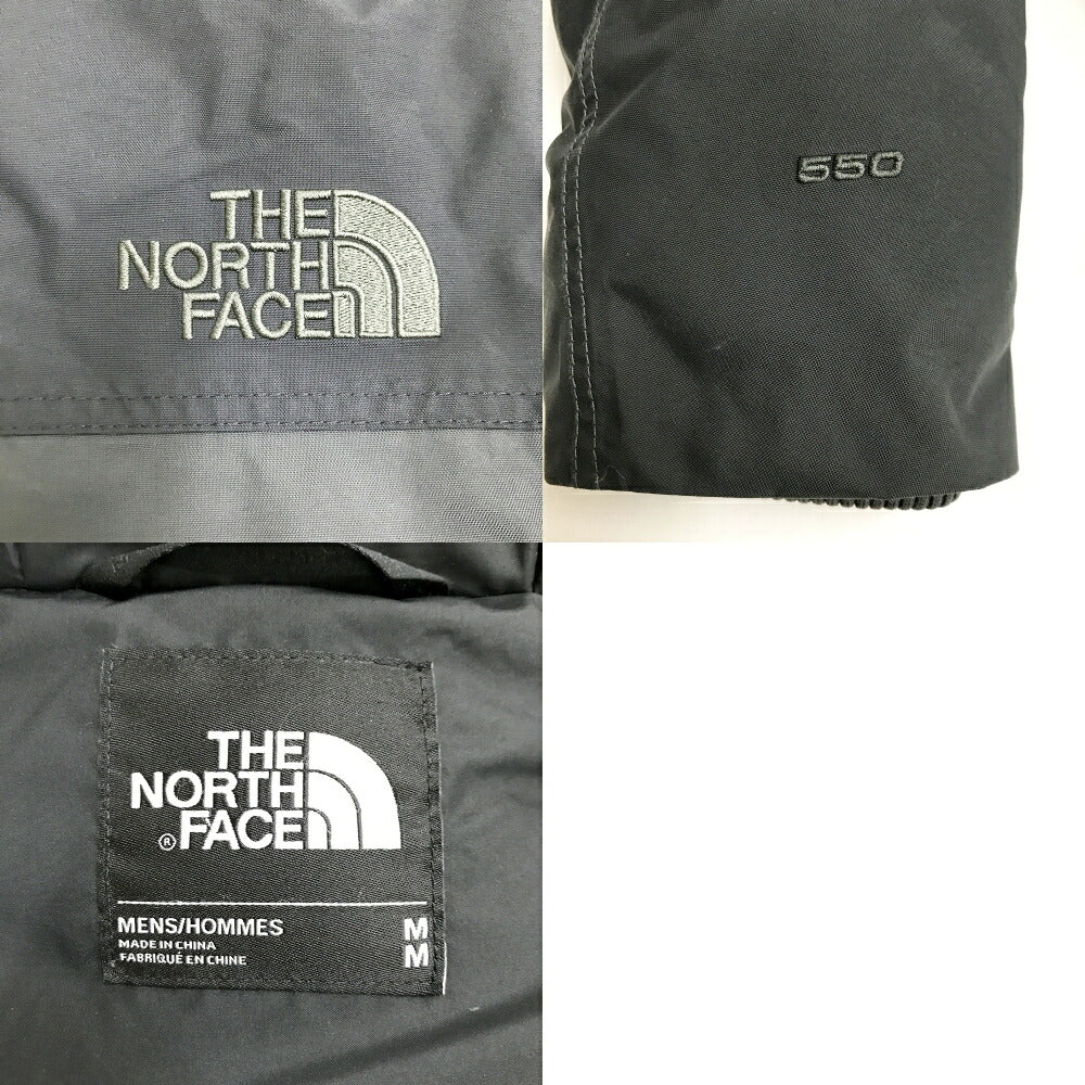 THE NORTH FACE Gotham III Down Jacket Gray Black Size M