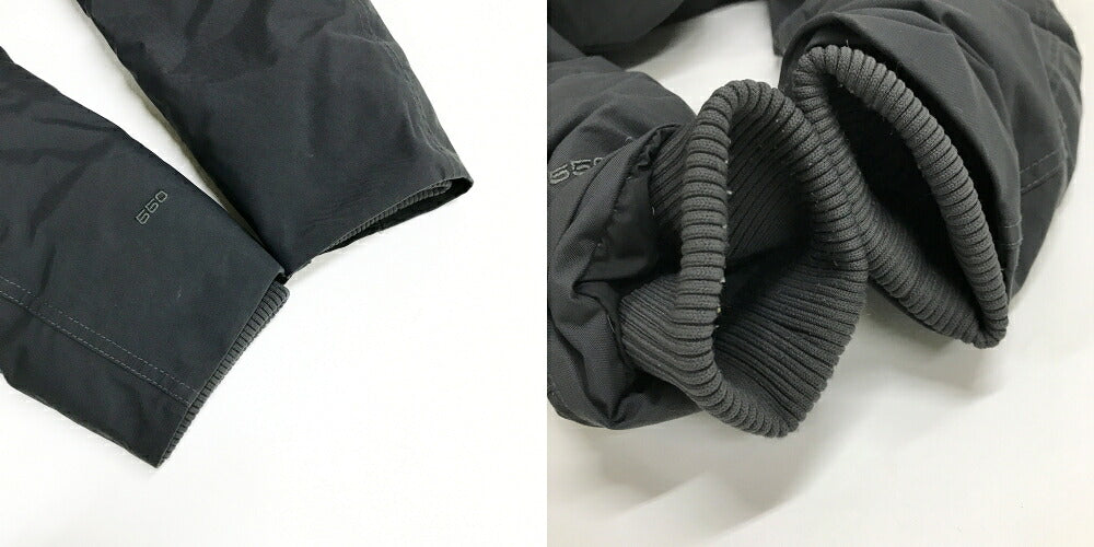 THE NORTH FACE Gotham III Down Jacket Gray Black Size M