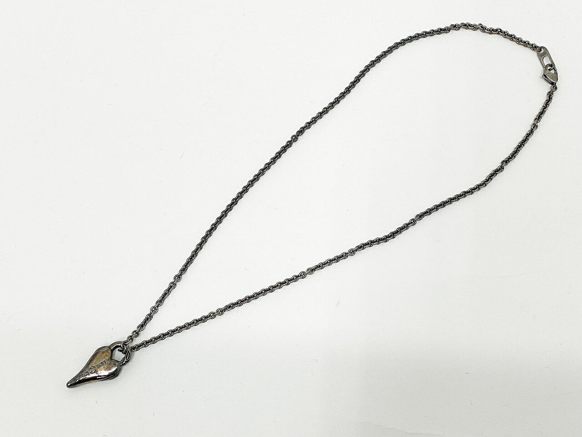 LONE ONES Swan Dive Silver Necklace