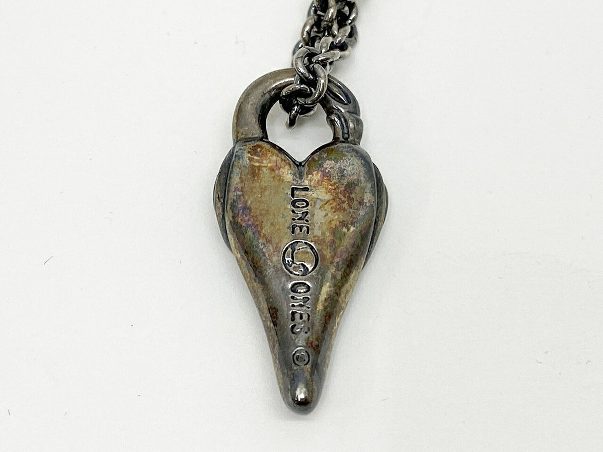 LONE ONES Swan Dive Silver Necklace