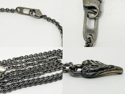 LONE ONES Swan Dive Silver Necklace