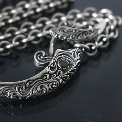 K-SMITH Eagle Claw Choker Necklace SV925 K18 Size ONE SIZE