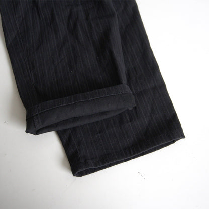 Isamu Katayama Backlash Striped Leather Overalls Size M