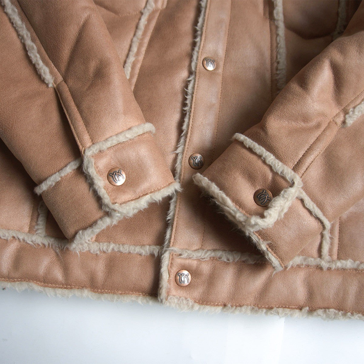 YANUK× Faux shearling jacket Size ONE