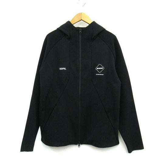 F.C.Real Bristol Tech Knit Zip Hoodie Black Size M
