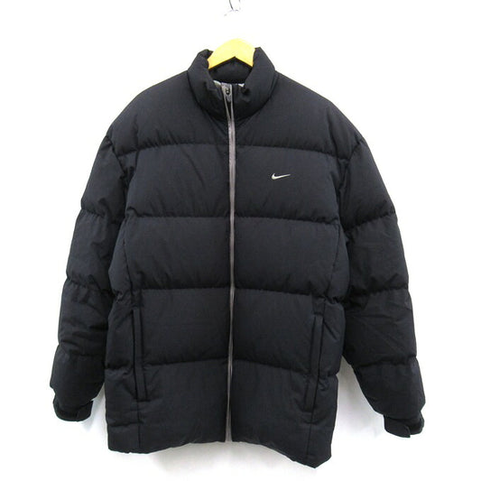 NIKE Down Jacket Black Size XL