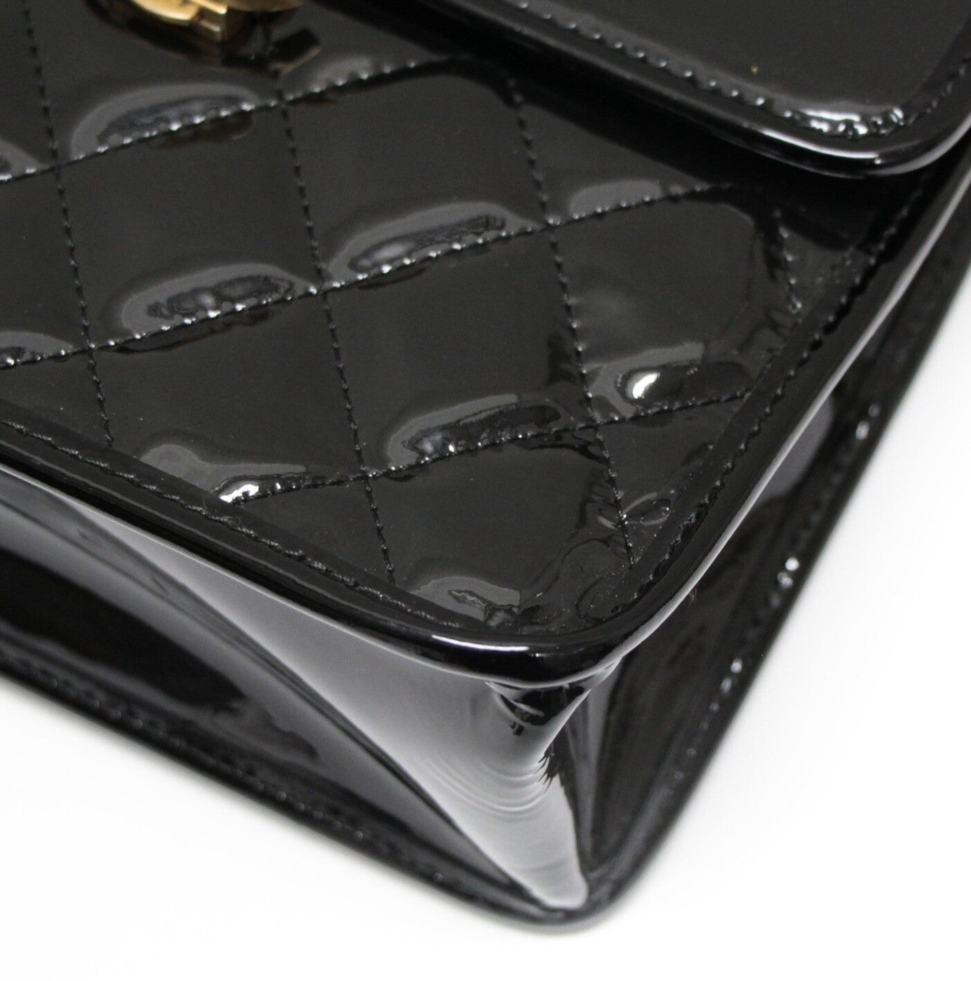 CHANEL Matelassé Coco Flap 2-Way Bag Black Size ONE SIZE