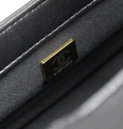 CHANEL Matelassé Coco Flap 2-Way Bag Black Size ONE SIZE