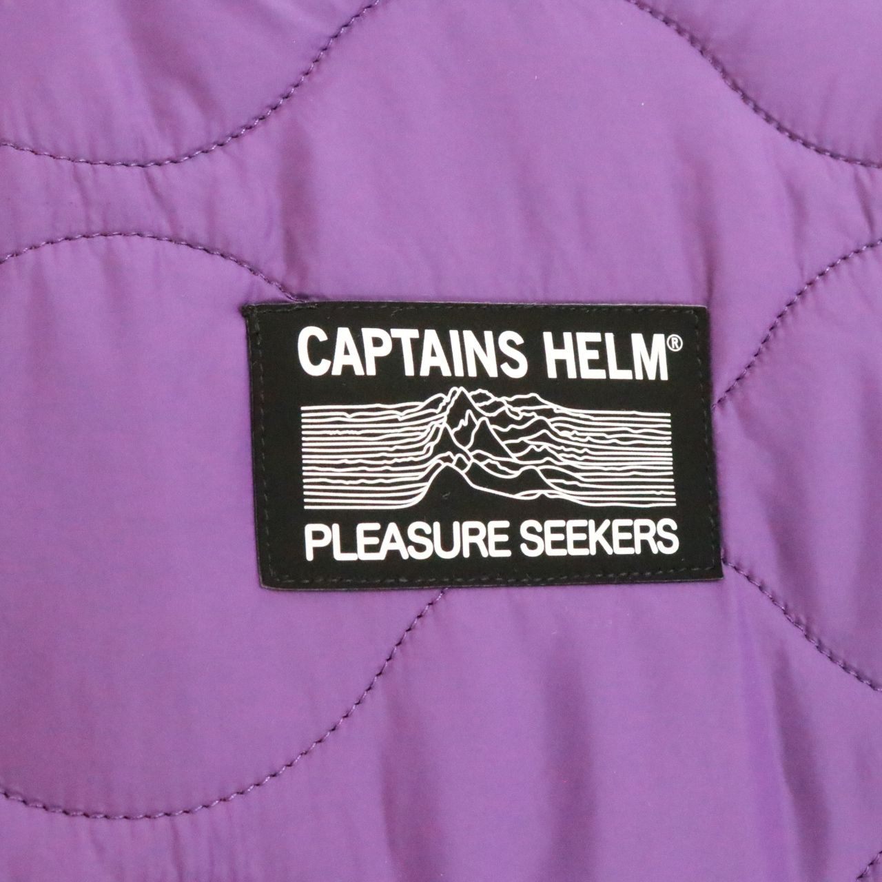 CAPTAINS HELM Thinsulate Padded Jacket Purple Size XL
