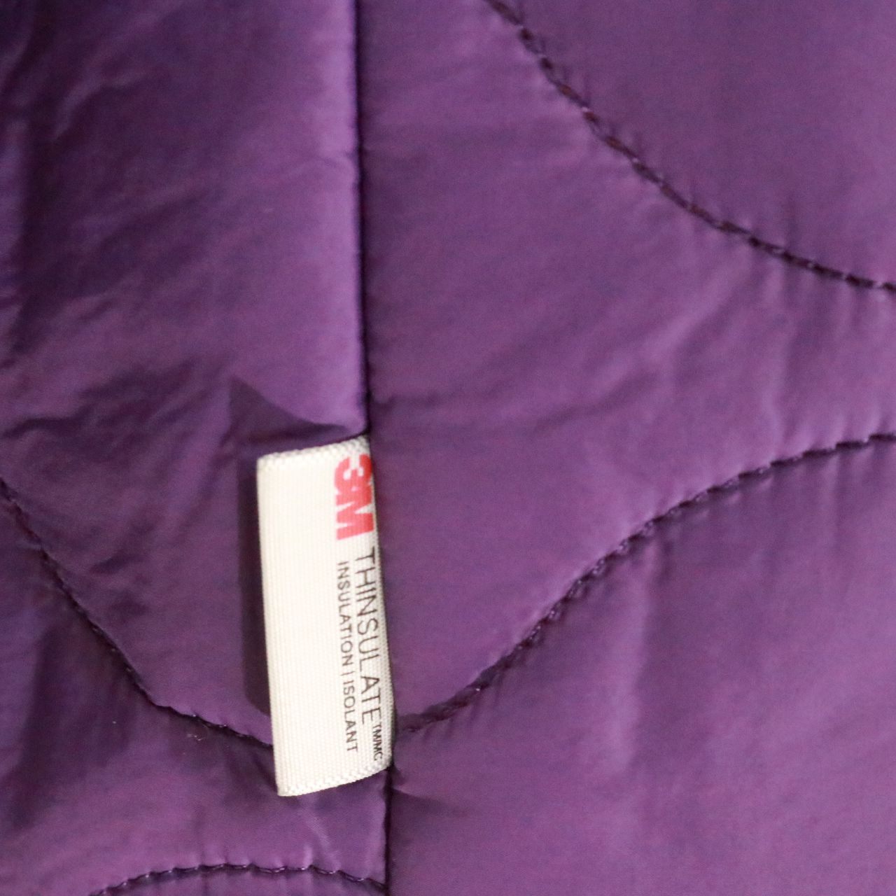 CAPTAINS HELM Thinsulate Padded Jacket Purple Size XL