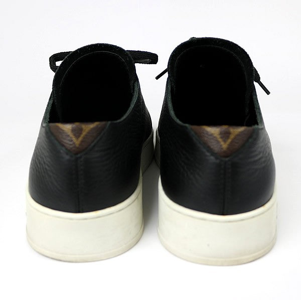 Louis Vuitton Resort Line Leather Sneakers Black Size 7