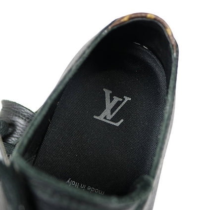 Louis Vuitton Resort Line Leather Sneakers Black Size 7