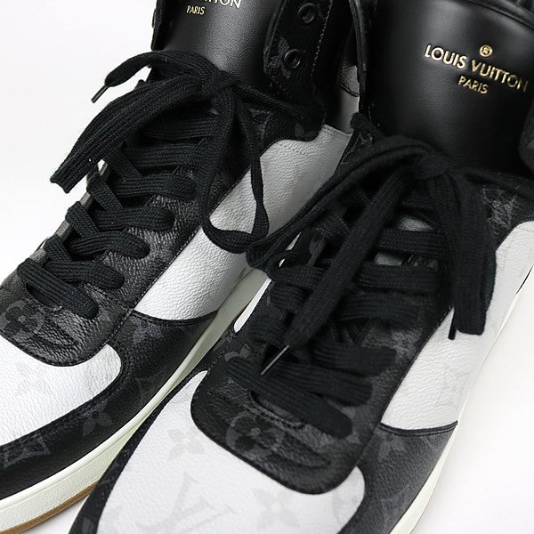 Louis Vuitton Rivoli Monogram High-Top Sneakers Size 11