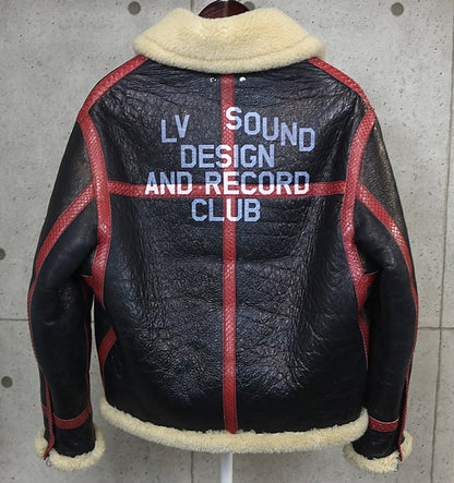 Louis Vuitton Shearling Python Trim Jacket Brown Size M
