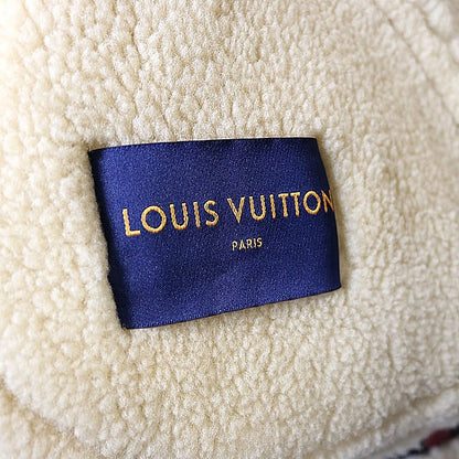 Louis Vuitton Shearling Python Trim Jacket Brown Size M