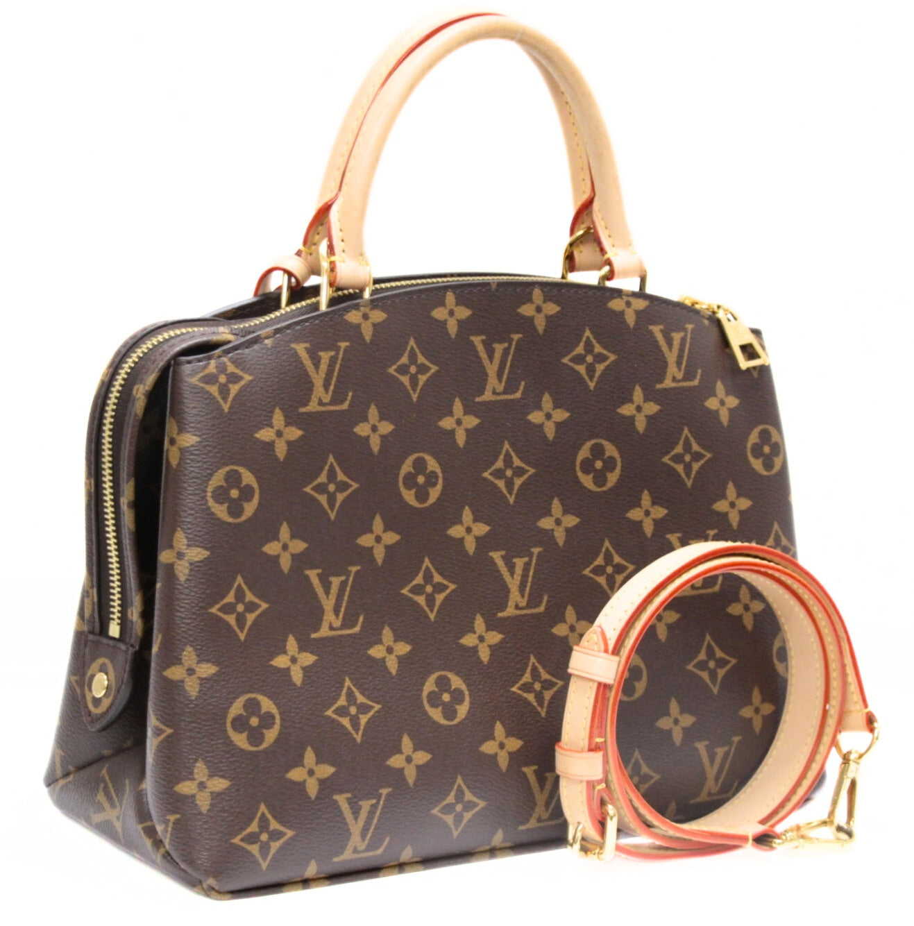 Louis Vuitton Monogram Petit Palais 2-Way Bag Size ONE SIZE