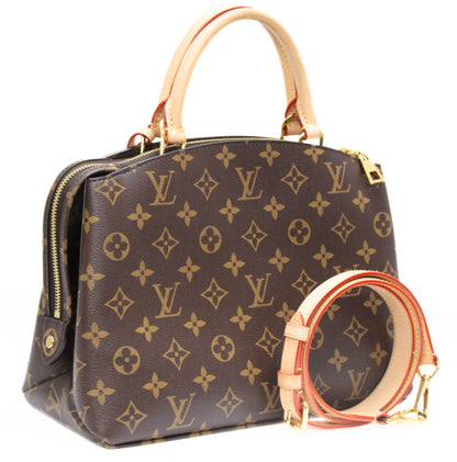 Louis Vuitton Monogram Petit Palais 2-Way Bag Size ONE SIZE