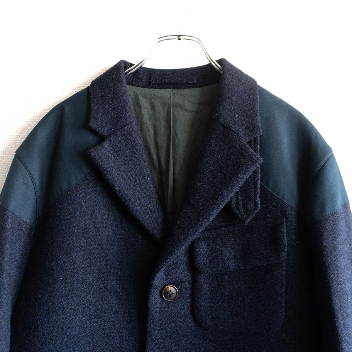 Nigel Cabourn MALLORY JACKET Harris Tweed×Ventile Size 52