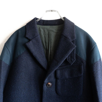 Nigel Cabourn MALLORY JACKET Harris Tweed×Ventile Size 52