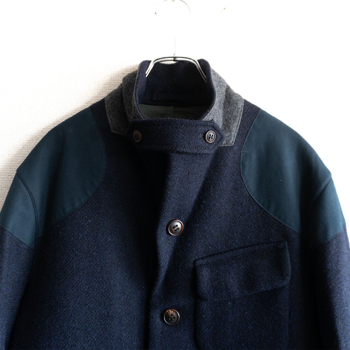 Nigel Cabourn MALLORY JACKET Harris Tweed×Ventile Size 52