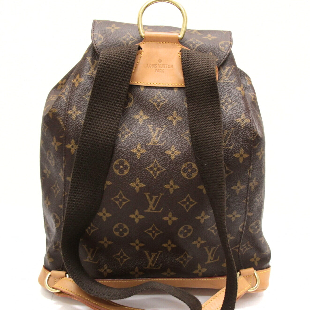 Louis Vuitton Monogram Backpack Brown Size ONE SIZE