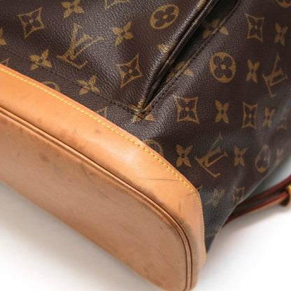 Louis Vuitton Monogram Backpack Brown Size ONE SIZE