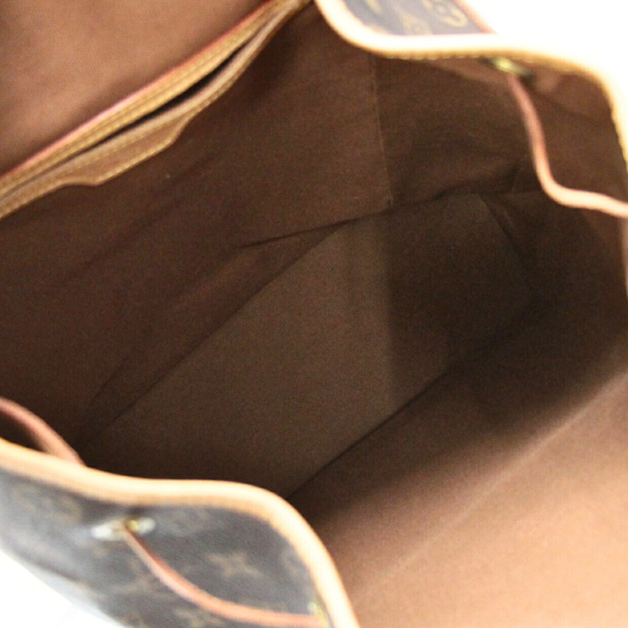 Louis Vuitton Monogram Backpack Brown Size ONE SIZE