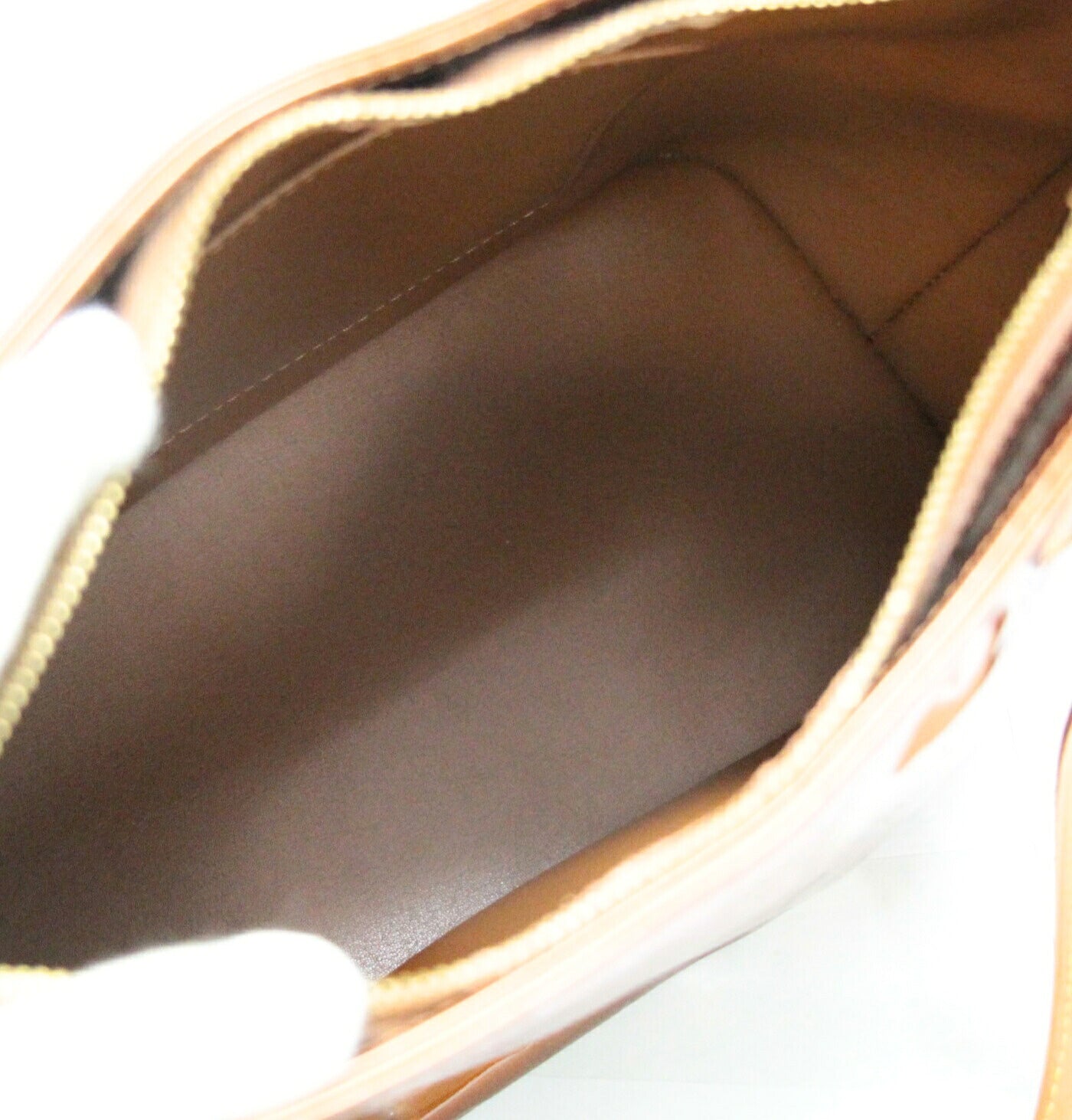 LOUIS VUITTON Vernis Houston Tote Bag Bronze Size ONE SIZE