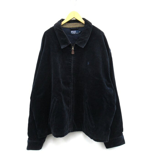 POLO RALPH LAUREN Corduroy Swing Top Navy Size 2X BIG