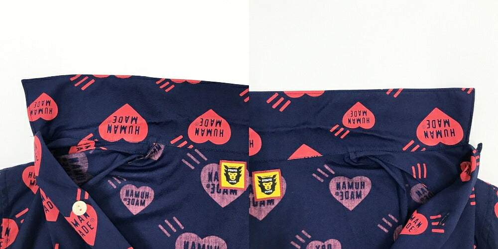 HUMAN MADE Heart Pattern Shirt Multi Size XL